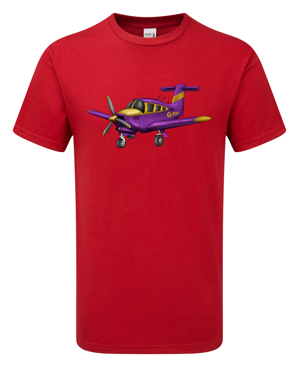 The T-Tail Aeroplane Cartoon T-Shirt - Funky Aviation