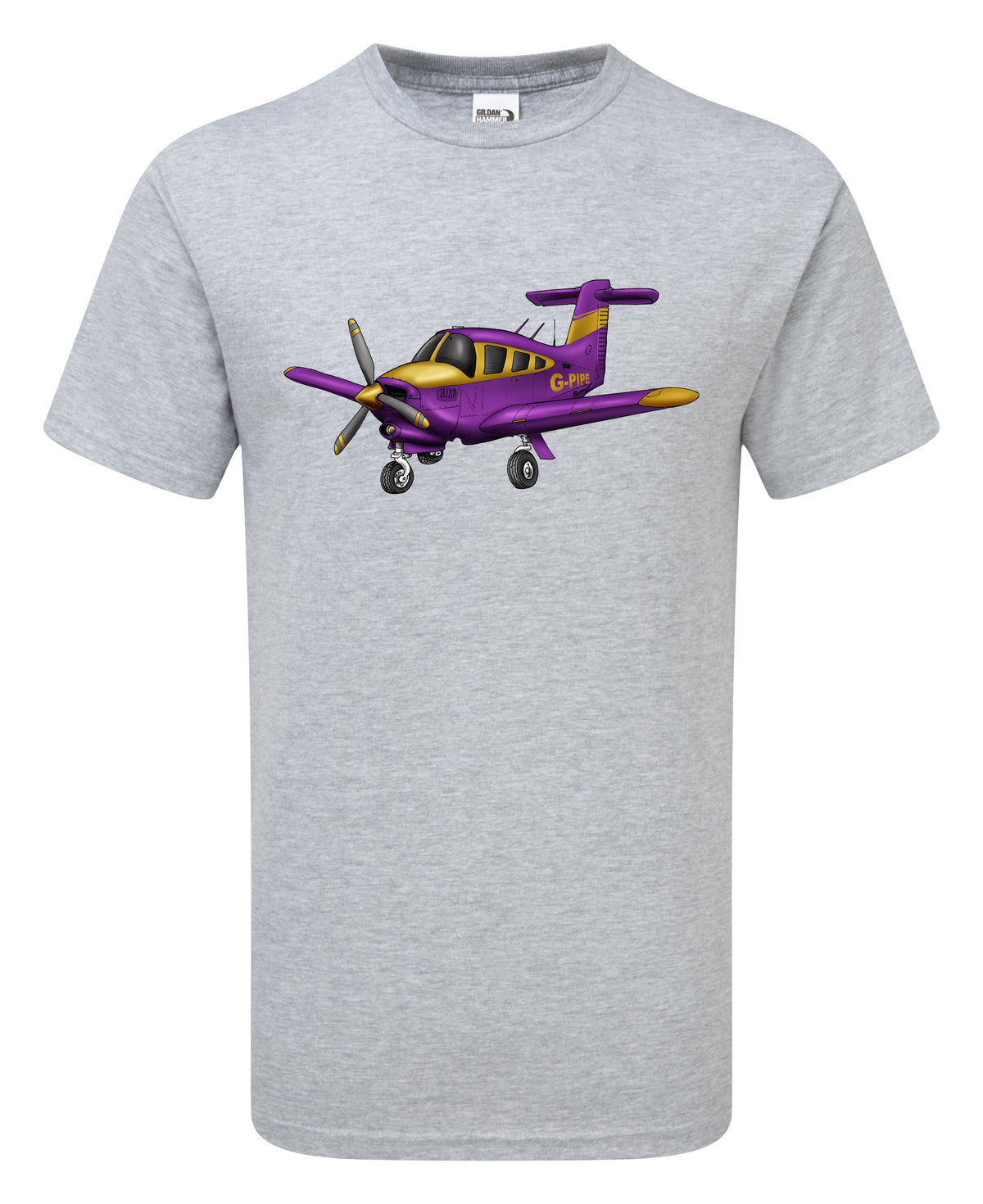 The T-Tail Aeroplane Cartoon T-Shirt - Funky Aviation