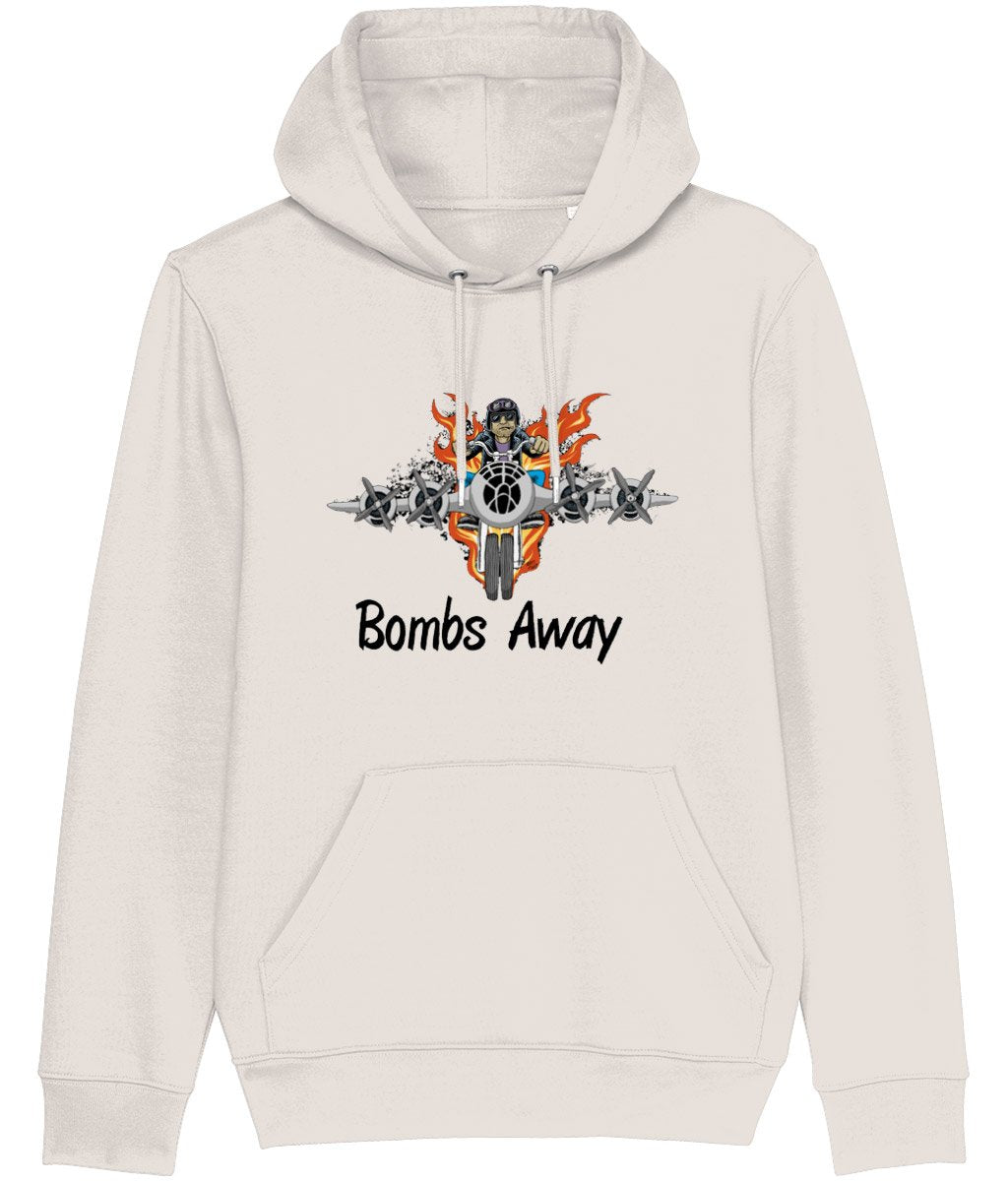 Bombs Away Biker Hoodie - Funky Aviation