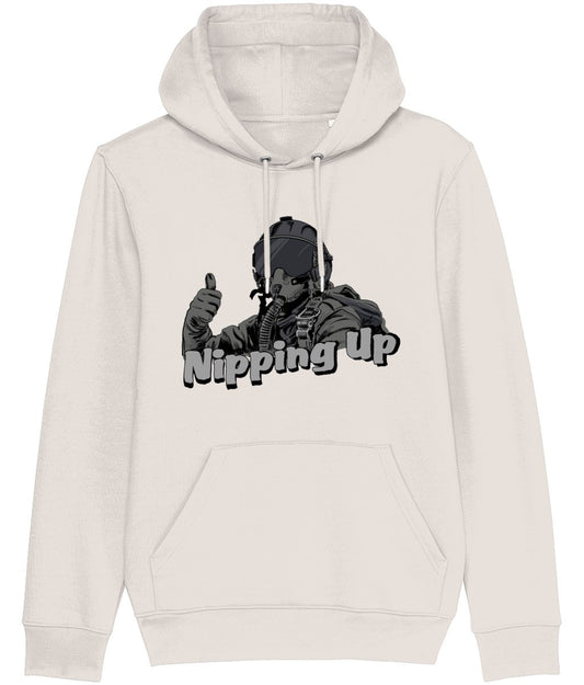 Nipping Up Fighter Pilot Hoodie