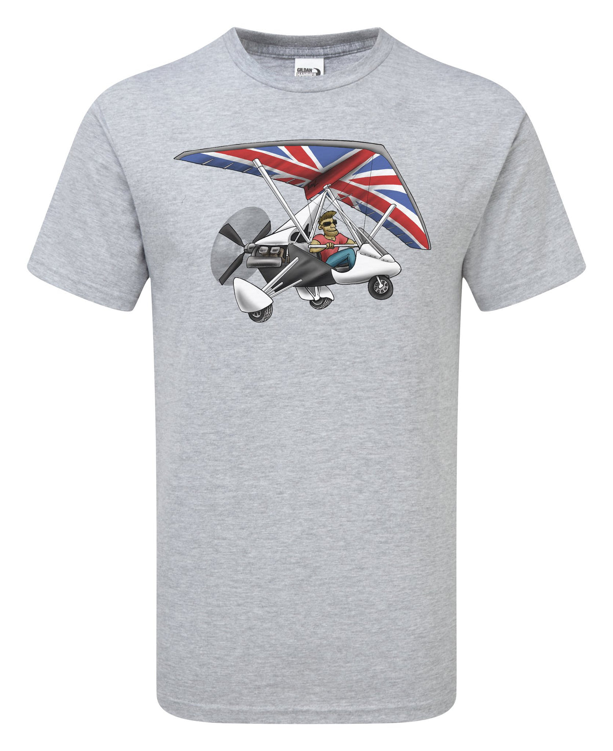 Flexwing Microlight Cartoon T-Shirt - Funky Aviation
