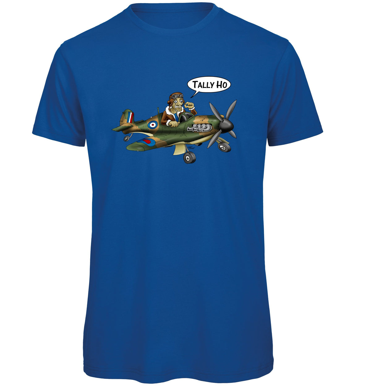Tally Ho Spitfire T-Shirt - Funky Aviation