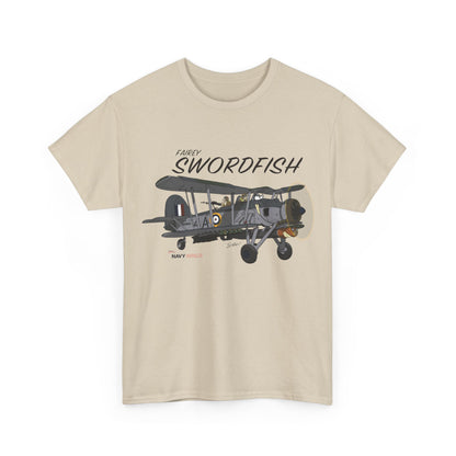 Swordfish Vintage Biplane T-Shirt — WWII Aircraft Aviation Tee