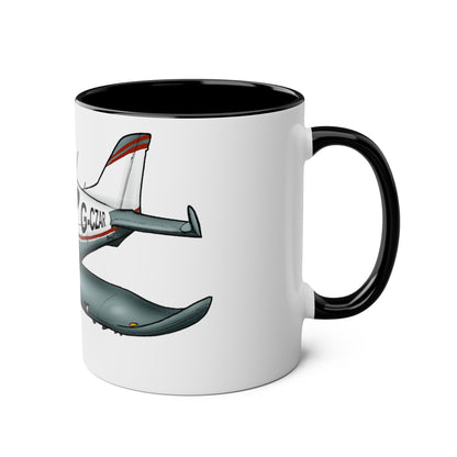 Sportcruiser Aircraft Two-Tone Coffee Mugs, 11oz - Funky Aviation