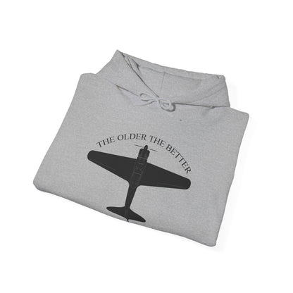 The Older the Better Classic Airplane Hoodie