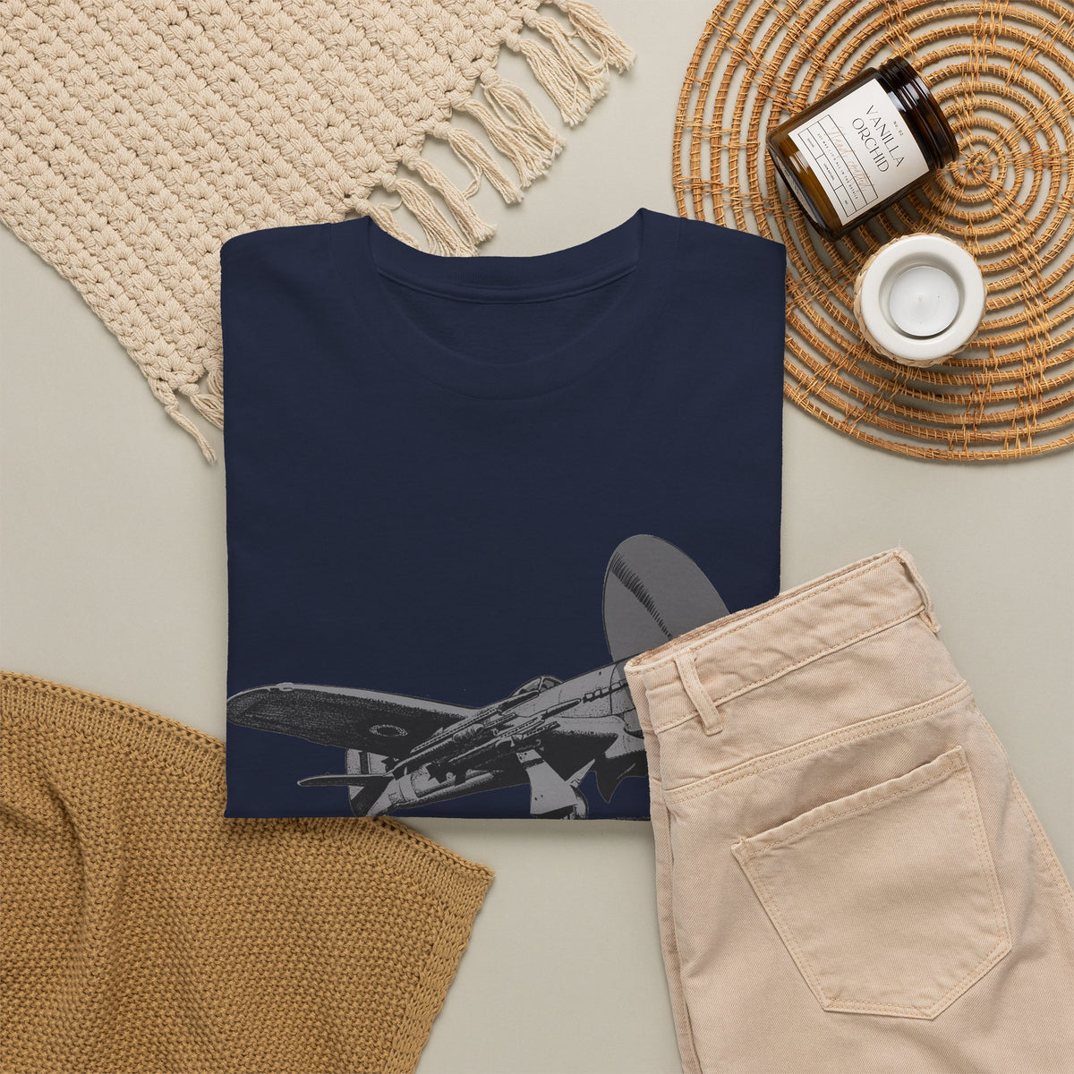 Vintage Airplane Graphic T-Shirt
