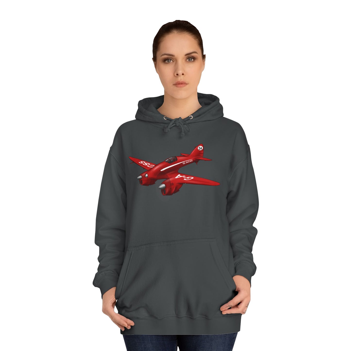 Historic Comet Racer  - Historic Aircraft Hoodie