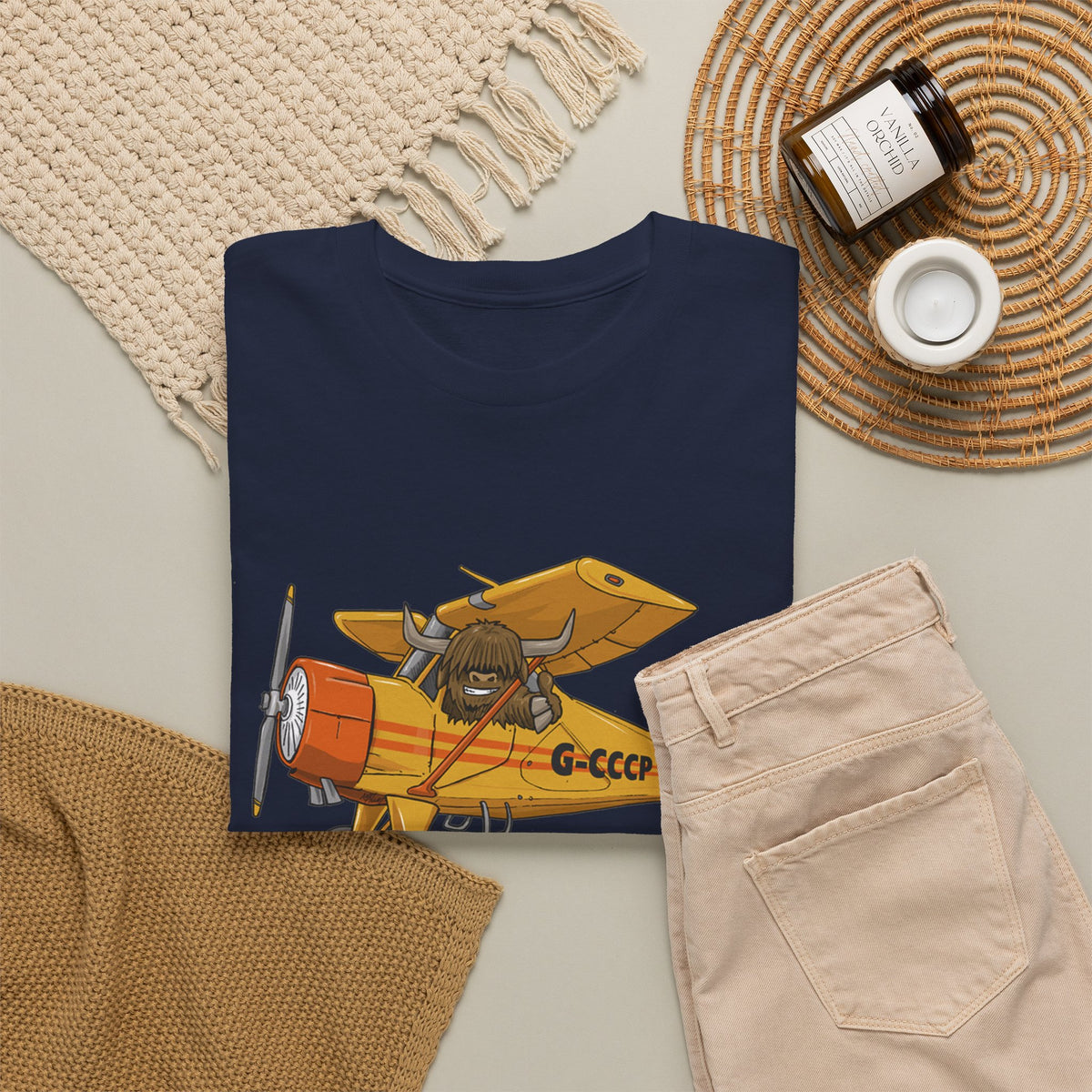 Yakety Yak Vintage Airplane Graphic Tee