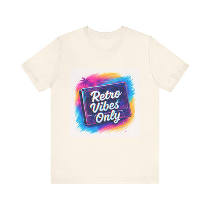 80's Vibe  Jersey Short Sleeve Tee