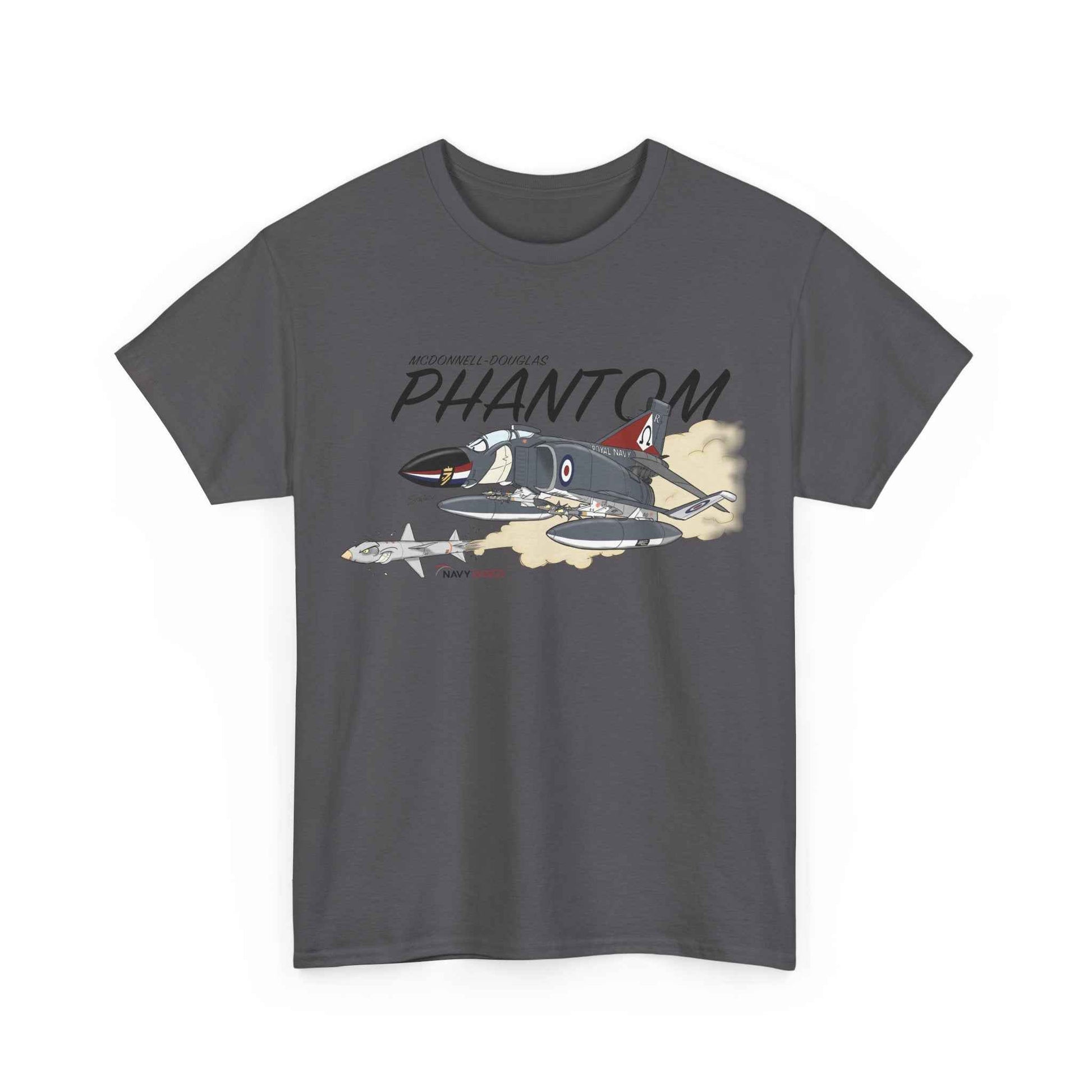 Phantom Jet T-Shirt — Vintage Military Fighter Graphic Tee