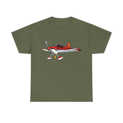 RV7 — Red Graphic Tee for Pilots