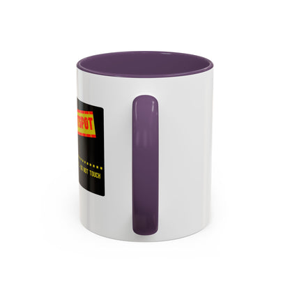 Warning ! Hotspot ! SLA Aviation Accent Coffee Mug (11oz)