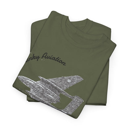 Funky Aviation Sea Vixen Vintage Aircraft T-Shirt