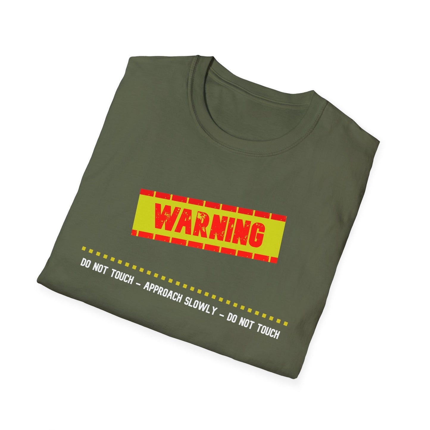 WARNING ! Approach Slowly SLA Aviation Logo T-Shirt