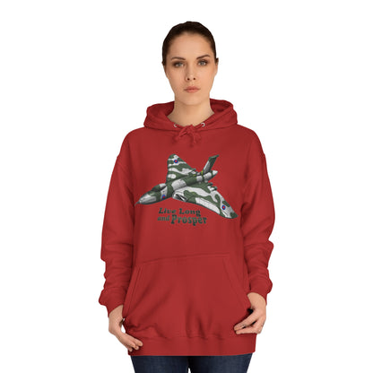 Vulcan Bomber Aircraft Unisex College Hoodie - Funky Aviation