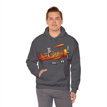 This little Piggy Pilot design Unisex Hoodie - Funky Aviation
