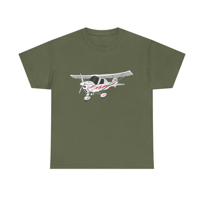 C42 Microlight Unisex Tee with Red Decals