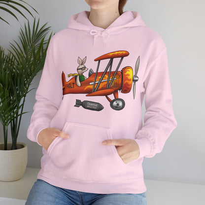 This little Piggy Pilot design Unisex Hoodie - Funky Aviation