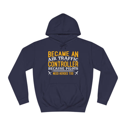 ATC Slogan Unisex College Hoodie - Funky Aviation