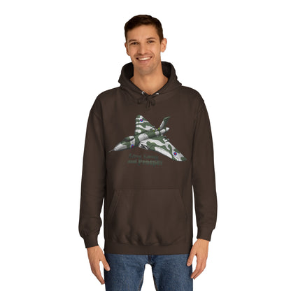 Vulcan Bomber Aircraft Unisex College Hoodie - Funky Aviation