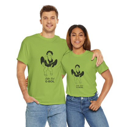 Cartoon Aircraft Unisex Tee - Billie Boil Cessna 172 Design