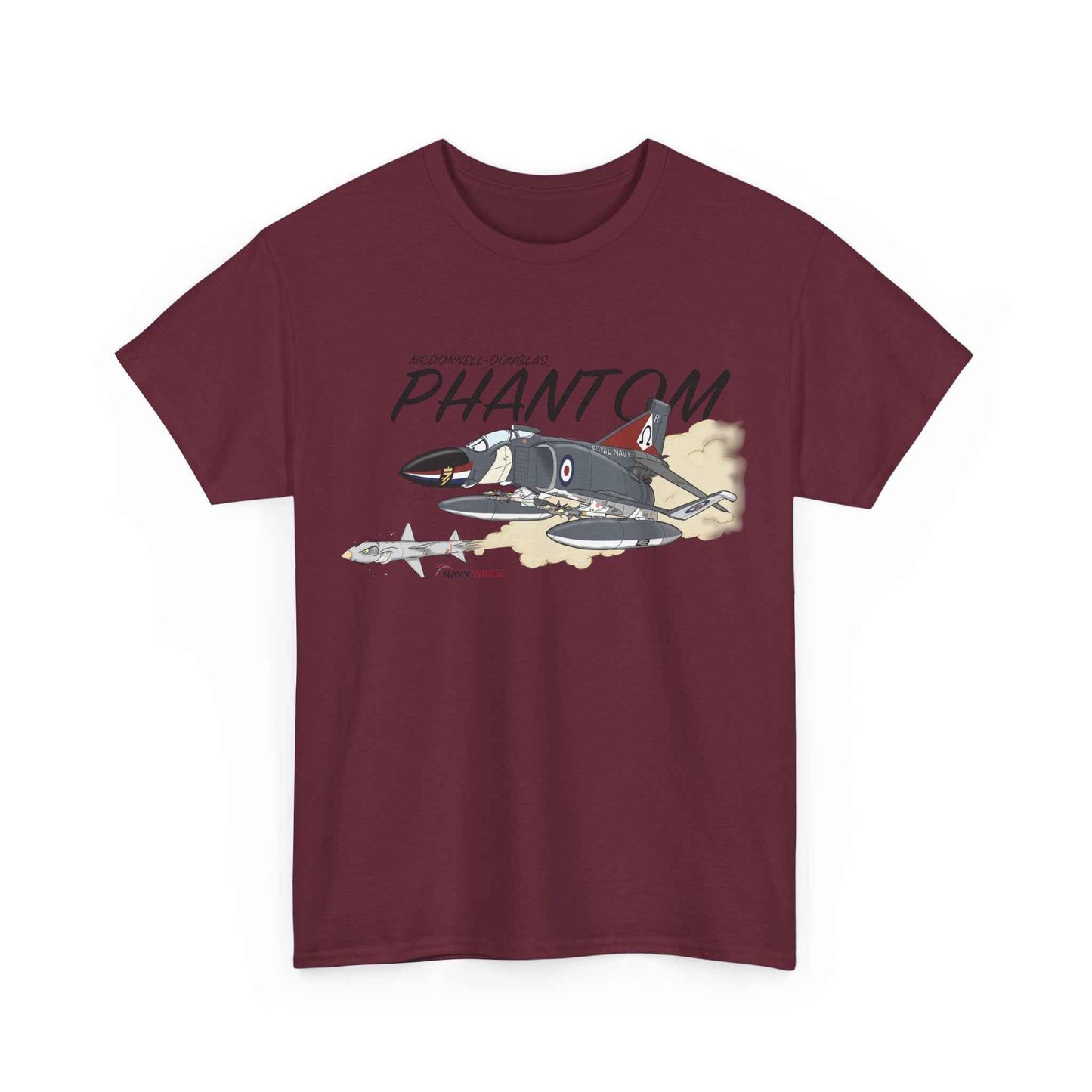 Phantom Jet T-Shirt — Vintage Military Fighter Graphic Tee