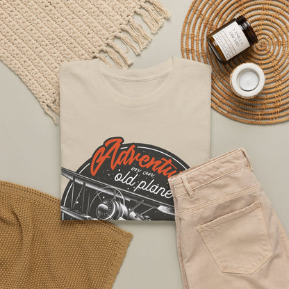 Adventure Airplane Vintage Aviation T-Shirt