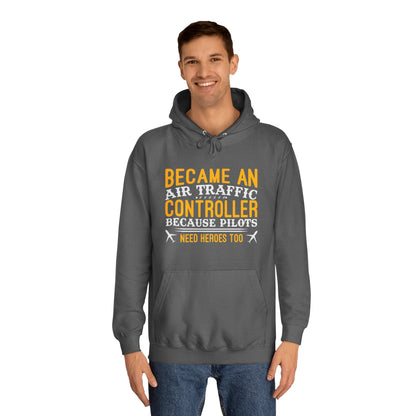ATC Slogan Unisex College Hoodie - Funky Aviation