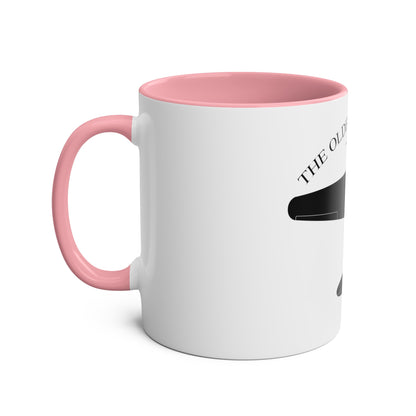 The Older the Better Two-Tone Coffee Mugs, 11oz - Funky Aviation