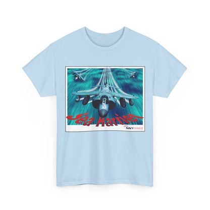 Harrier Jump Jet Vintage Navy Airplane T-Shirt — Retro Military Aviation Tee