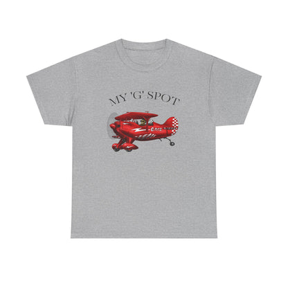 My 'G' Spot Aerobatic Unisex Heavy Cotton Tee