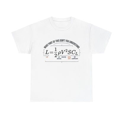 Lift Formula T-Shirt – “What Part of This Don’t You Understand?” Tee