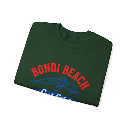Bondi Beach Surfers Sydney Crewneck Sweatshirt