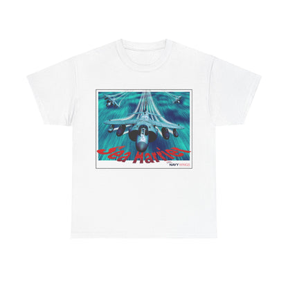Harrier Jump Jet Vintage Navy Airplane T-Shirt — Retro Military Aviation Tee