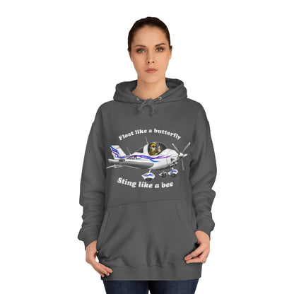 Sting Aircraft Unisex College Hoodie - Funky Aviation