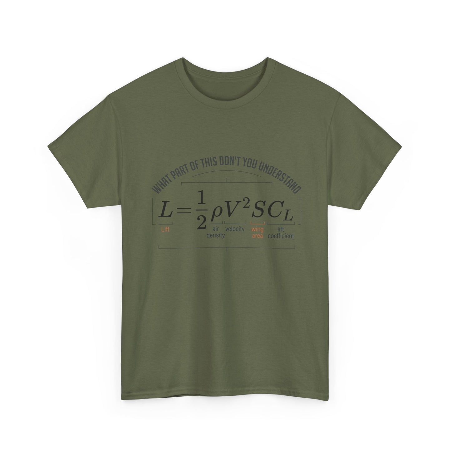 Physics Formula T-Shirt – “What Part of This Don’t You Understand?” Tee