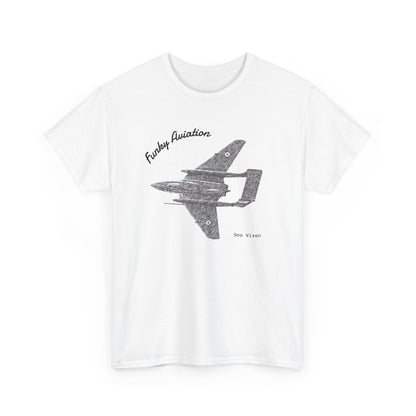 Funky Aviation Sea Vixen Vintage Aircraft T-Shirt