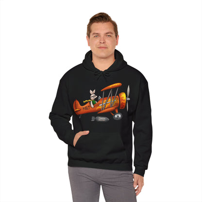 This little Piggy Pilot design Unisex Hoodie - Funky Aviation