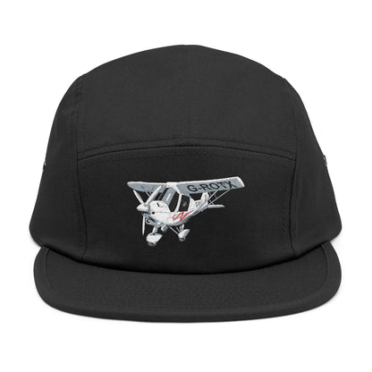 Rotax Ikarus C42 Sports Aviation Racing Embroidered 5-Panel Cap