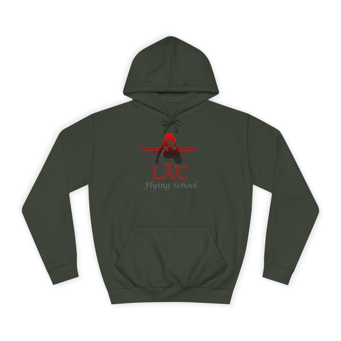 College Hoodie - LAC Flying School Logo