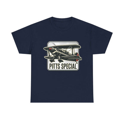 Pitts Special Biplane T-Shirt — Vintage Airshow Pilot Tee