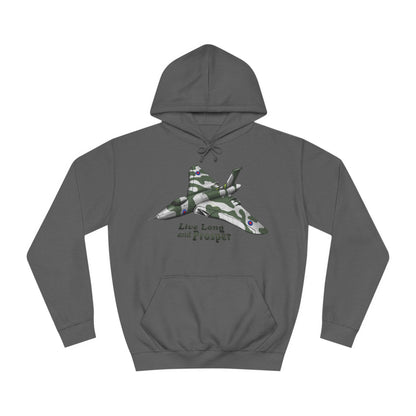 Vulcan Bomber Aircraft Unisex College Hoodie - Funky Aviation