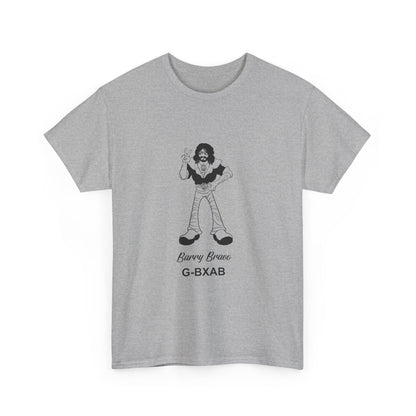 Tee Barry Bravo Piper PA28 Aircraft Retro Cartoon Design Unisex Heavy Cotton