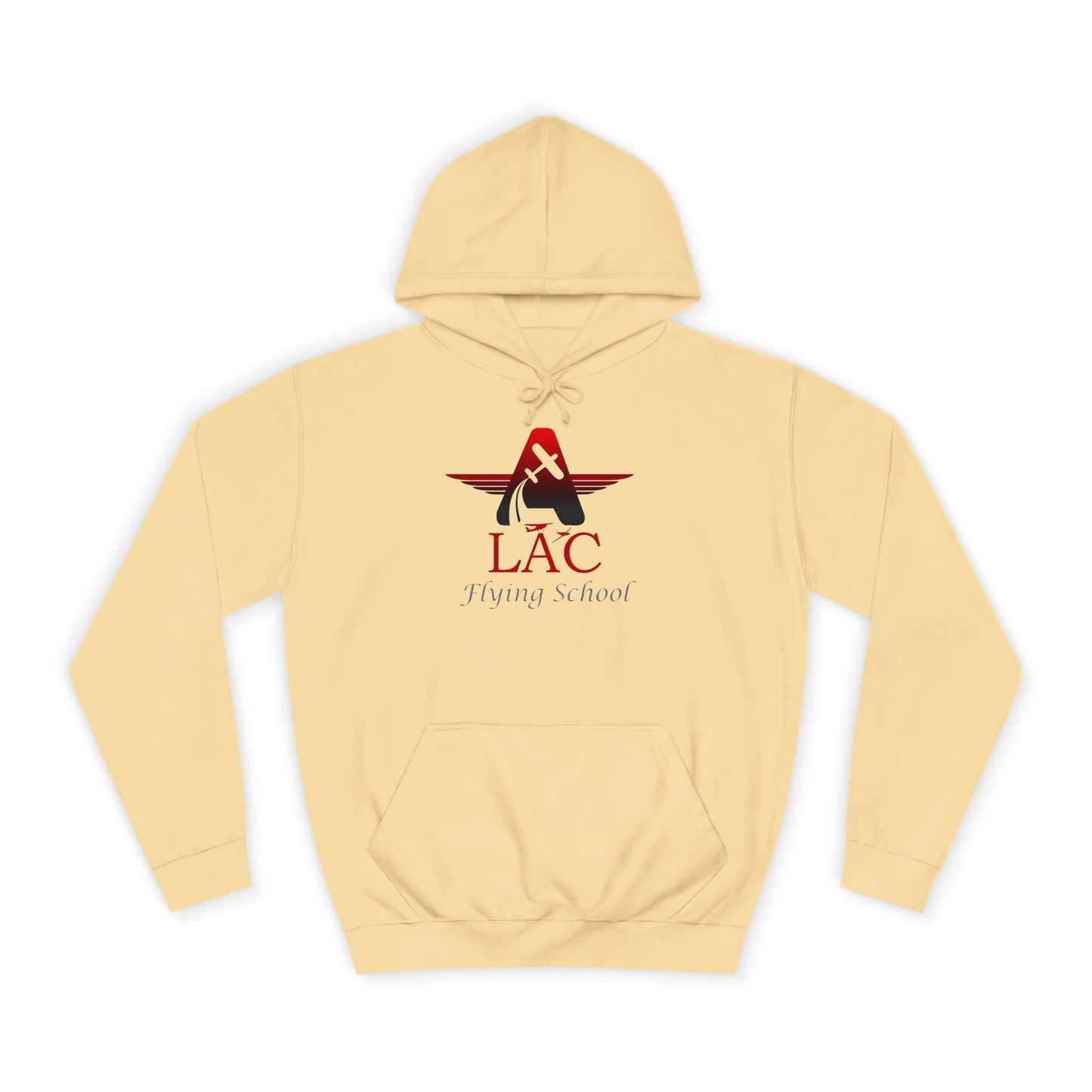 College Hoodie - LAC Flying School Logo
