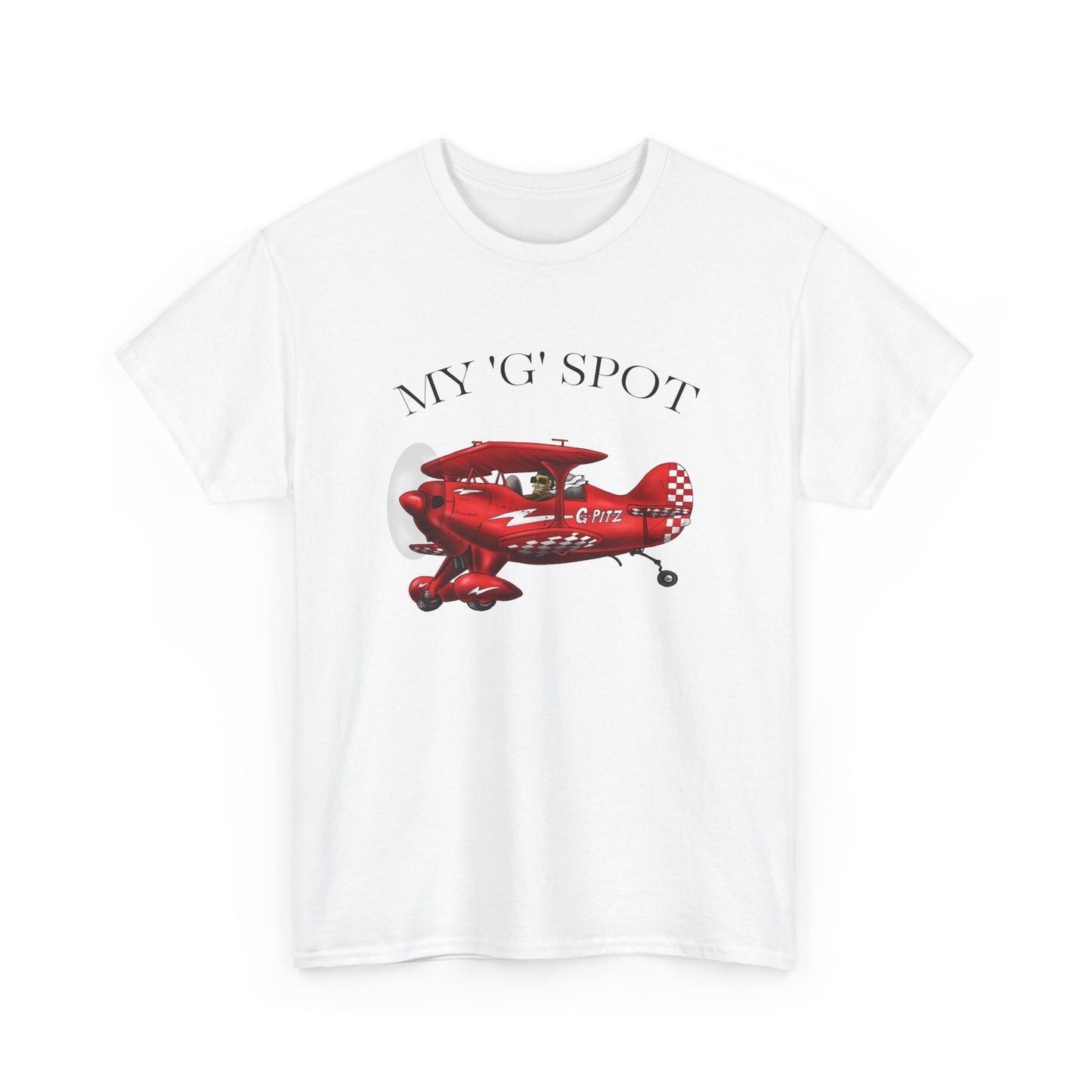 My 'G' Spot Aerobatic Unisex Heavy Cotton Tee