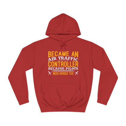 ATC Slogan Unisex College Hoodie - Funky Aviation