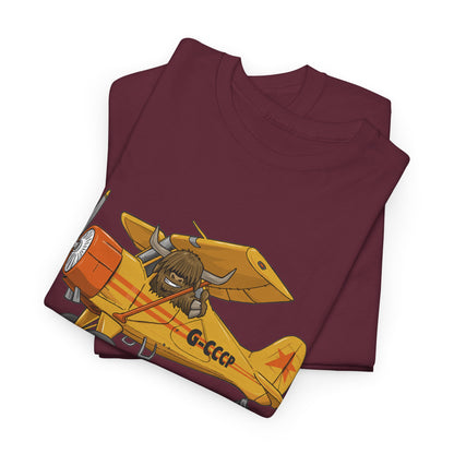 Yakety Yak Vintage Airplane Graphic Tee