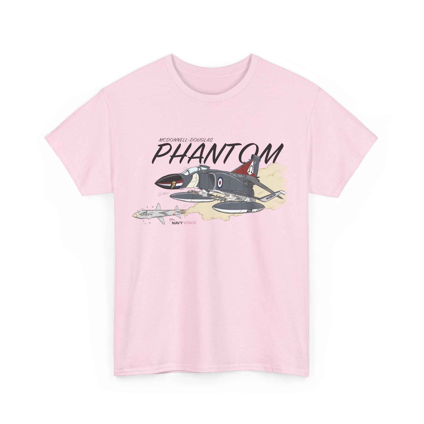 Phantom Jet T-Shirt — Vintage Military Fighter Graphic Tee