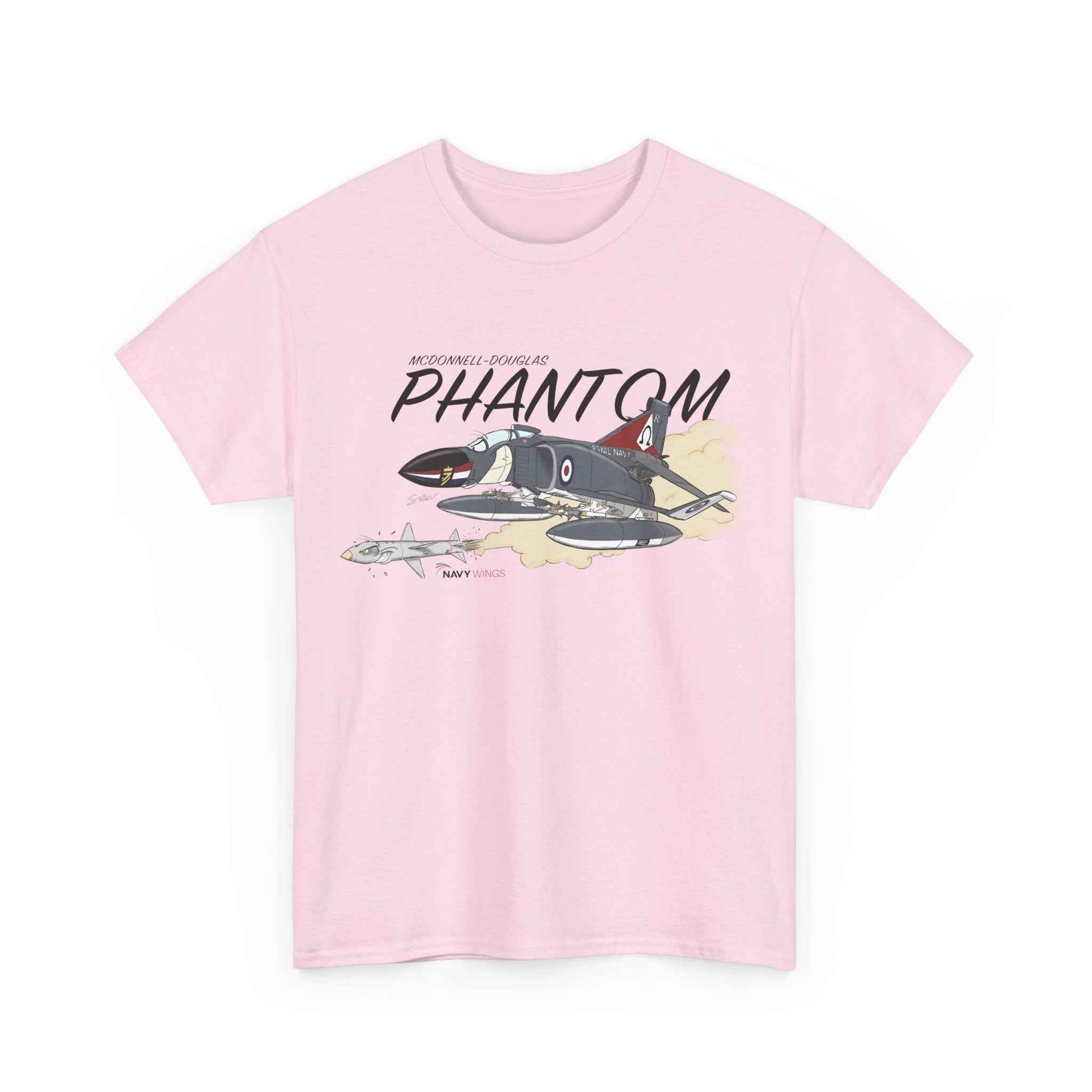 Phantom Jet T-Shirt — Vintage Military Fighter Graphic Tee