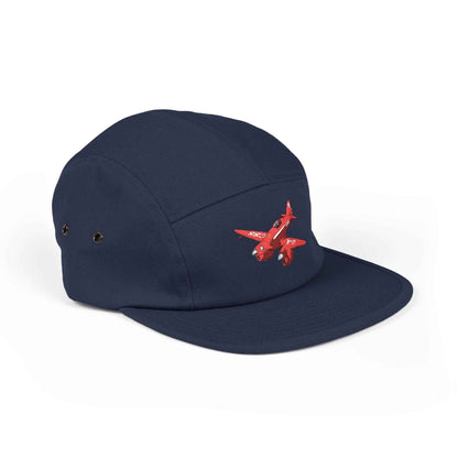 Vintage Comet Racer 5-Panel Cap — Embroidered Racing Logo